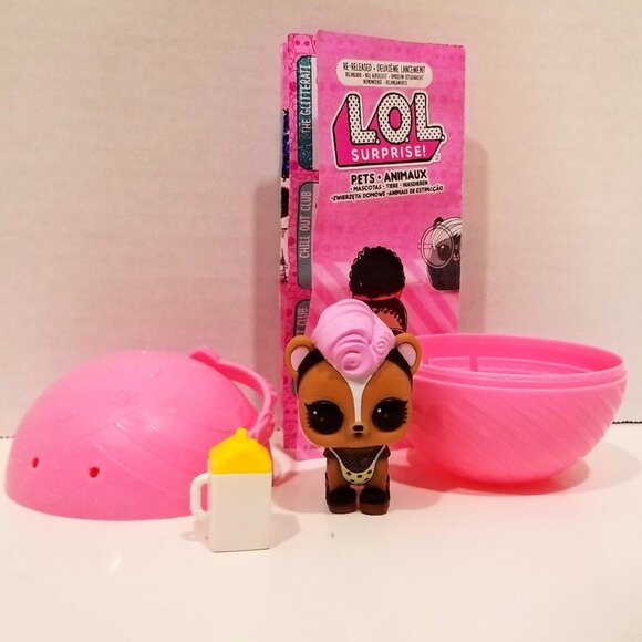 L.O.L. Surprise! Pets "Grunge Skunk" & Accessories, VGUC - Picture 8 of 13